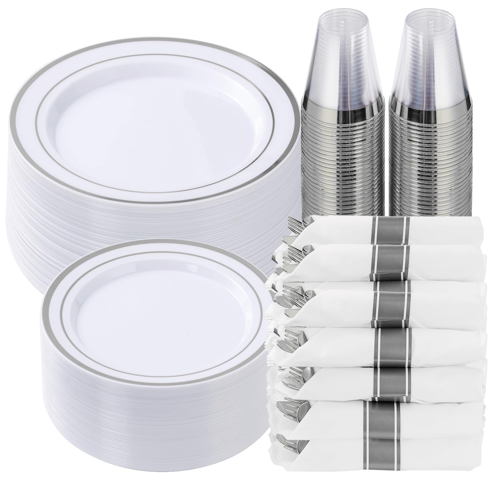 Goodluck vista frontal del set completo muestra elegancia y conveniencia