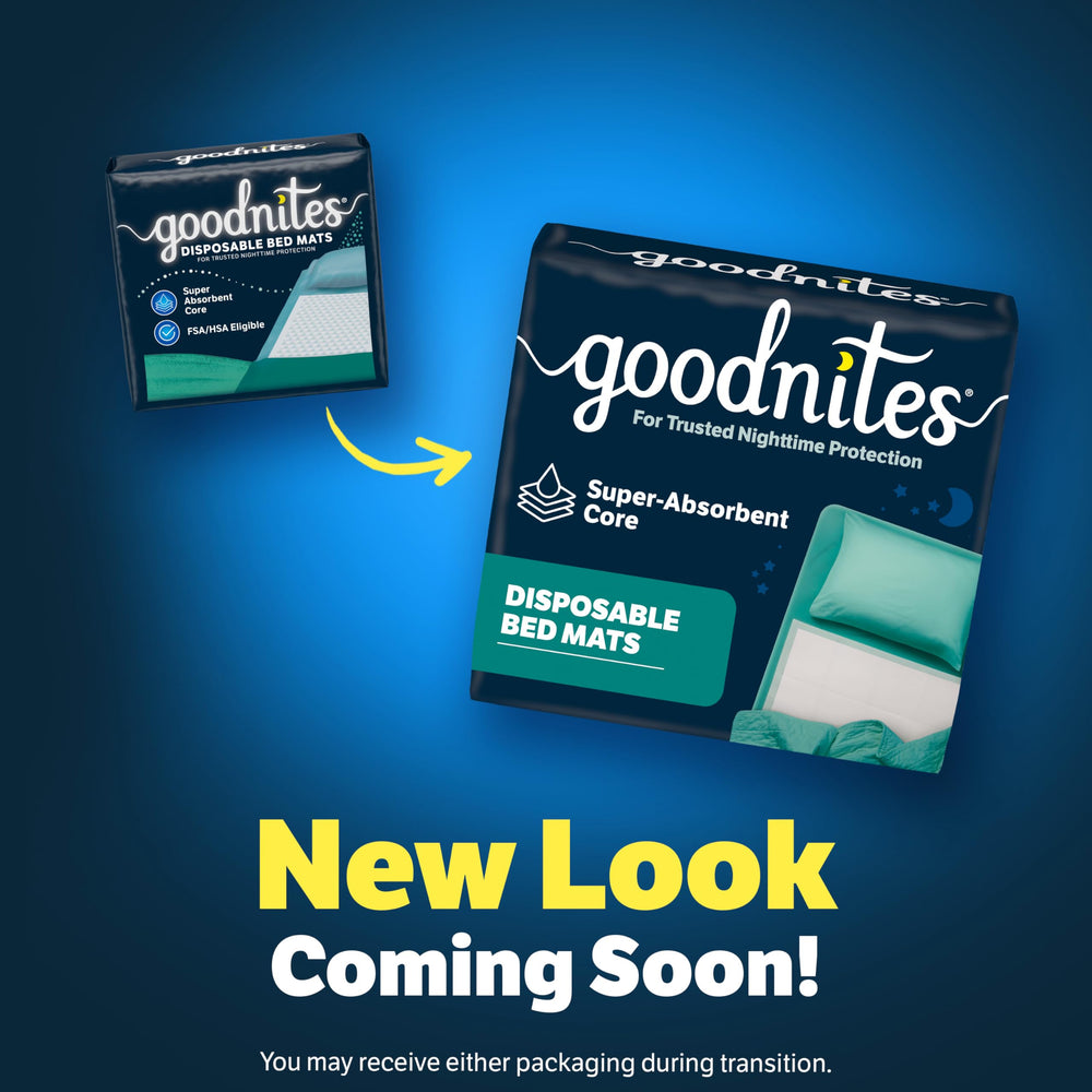 GoodNites detalle del núcleo absorbente que retiene humedad rápidamente
