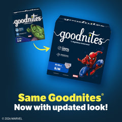 GoodNites soft inner liner texture close-up offering gentle feel for sensitive skin