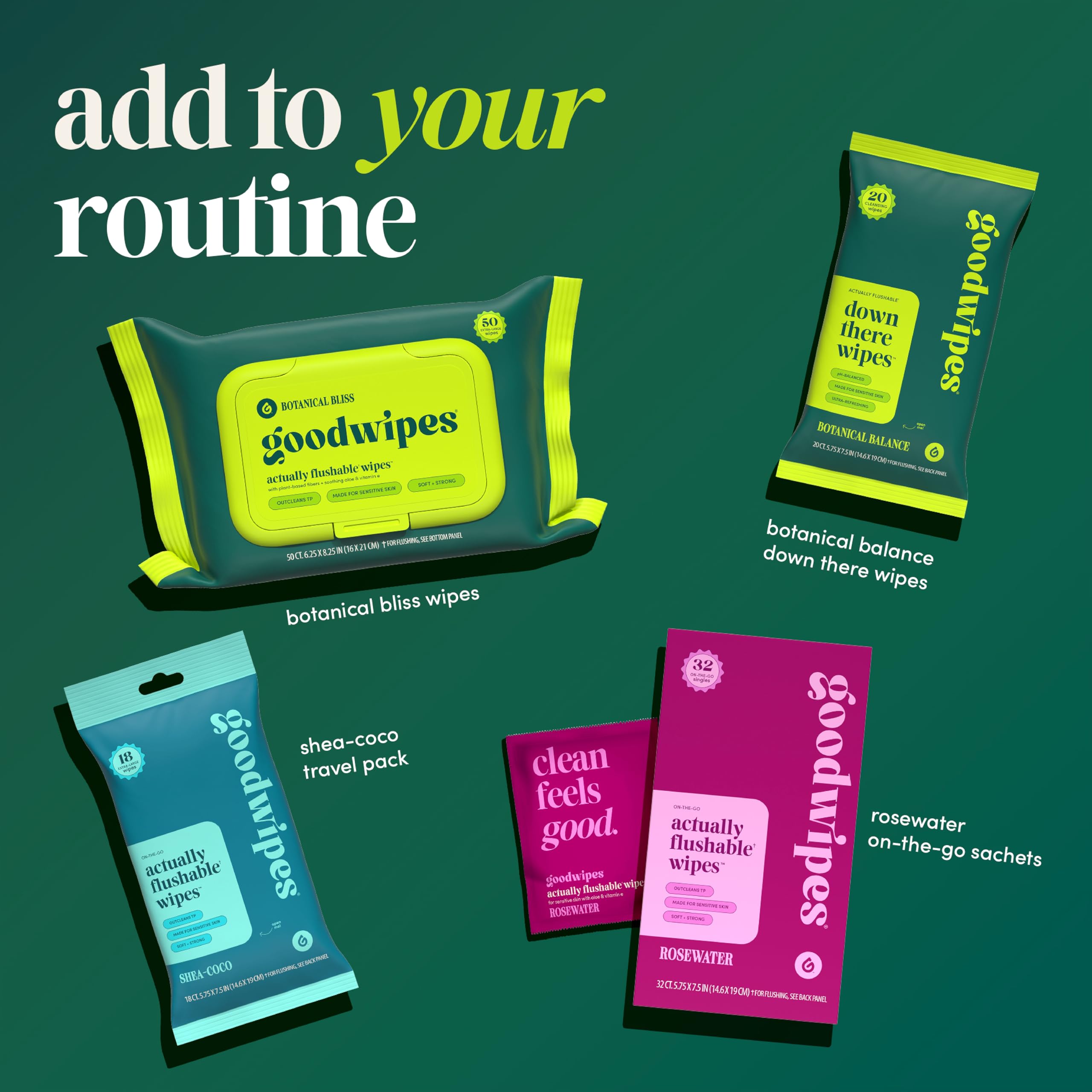 goodwipes caja múltiple tres pack ahorro y suministro prolongado