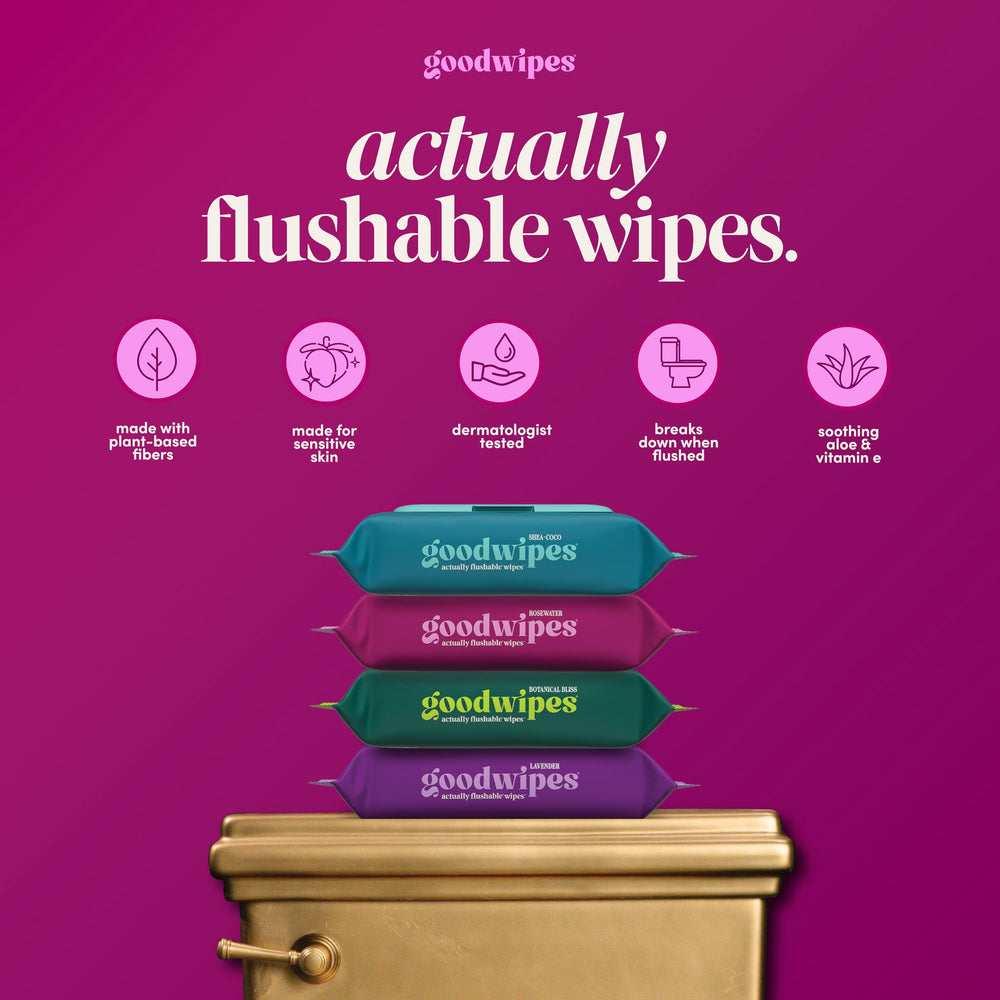 goodwipes envase resealable de viaje mostrando portabilidad y practicidad