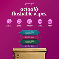 goodwipes envase resealable de viaje mostrando portabilidad y practicidad