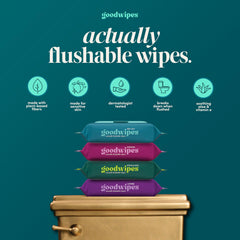 goodwipes toallita desplegada textura suave para limpieza eficiente