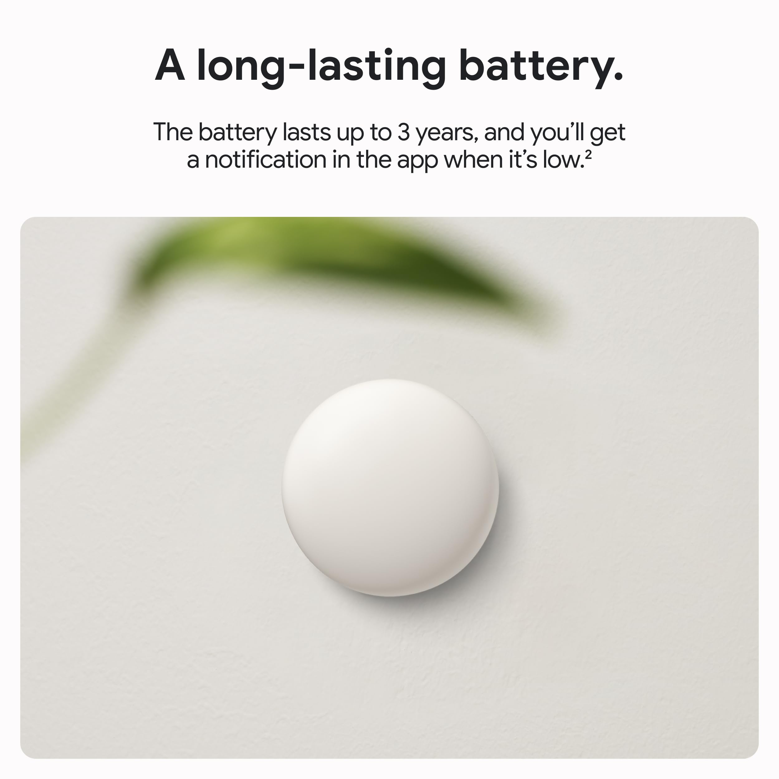 Google Nest sensor etiqueta frontal con marca y modelo para identificar compatibilidad