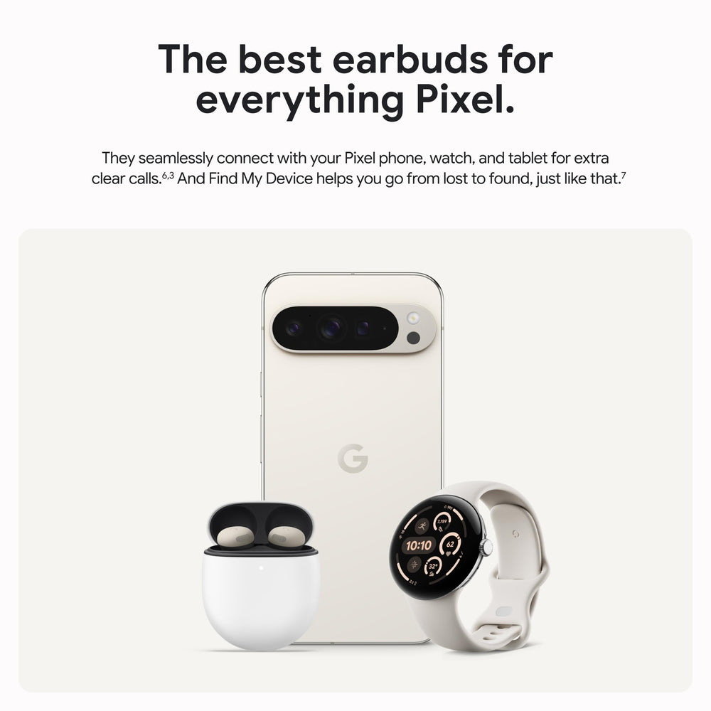 Google Pixel Buds Pro 2 accessories and ear-tip choices displaying customizable comfort
