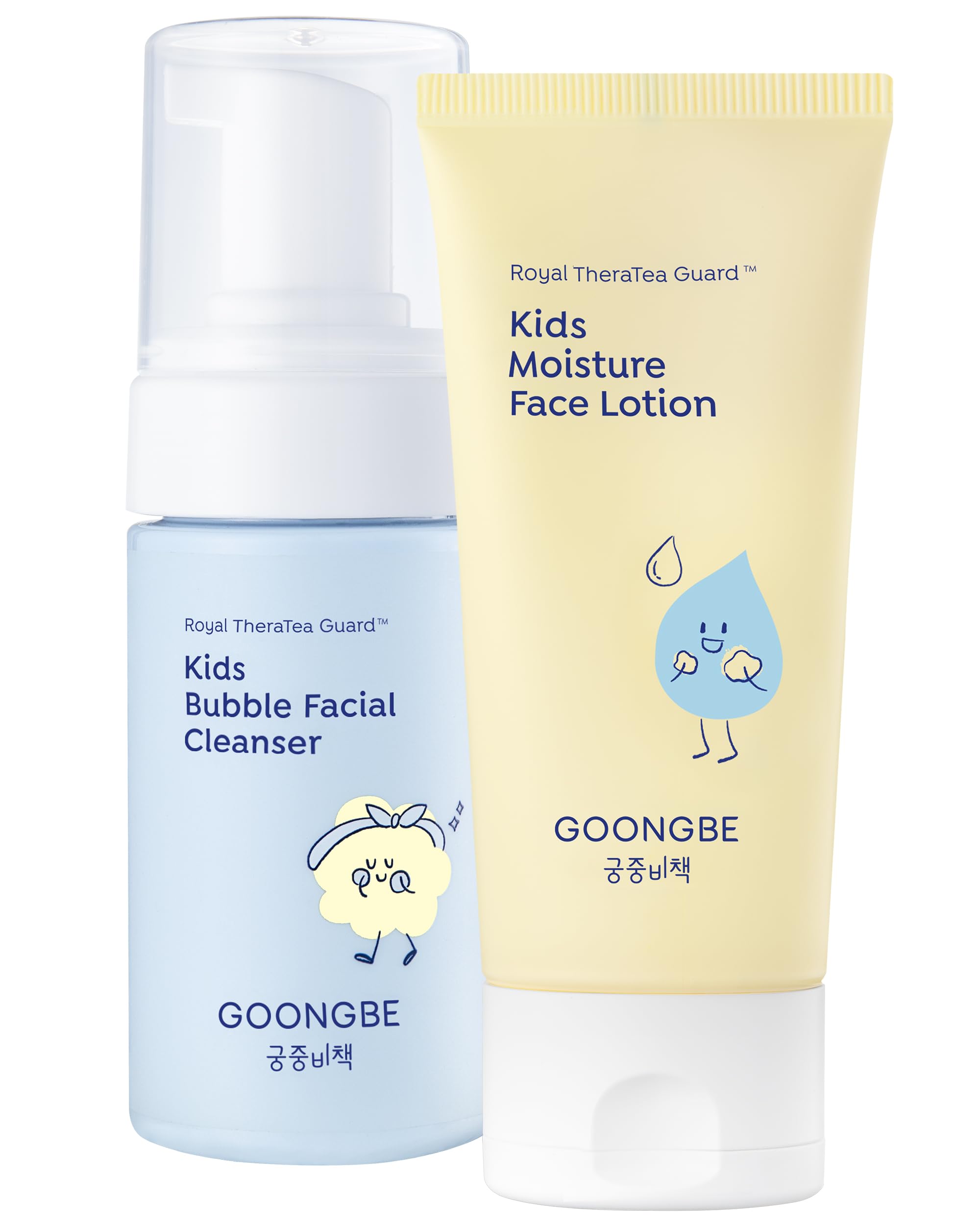 GOONGBE frontal del kit mostrando embalaje seguro y beneficios