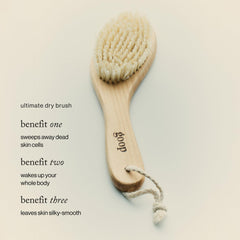 goop detalle de cerdas de sisal naturales para exfoliación efectiva