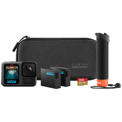 GoPro HERO13 Black vista frontal con indicador de grabación y diseño robusto