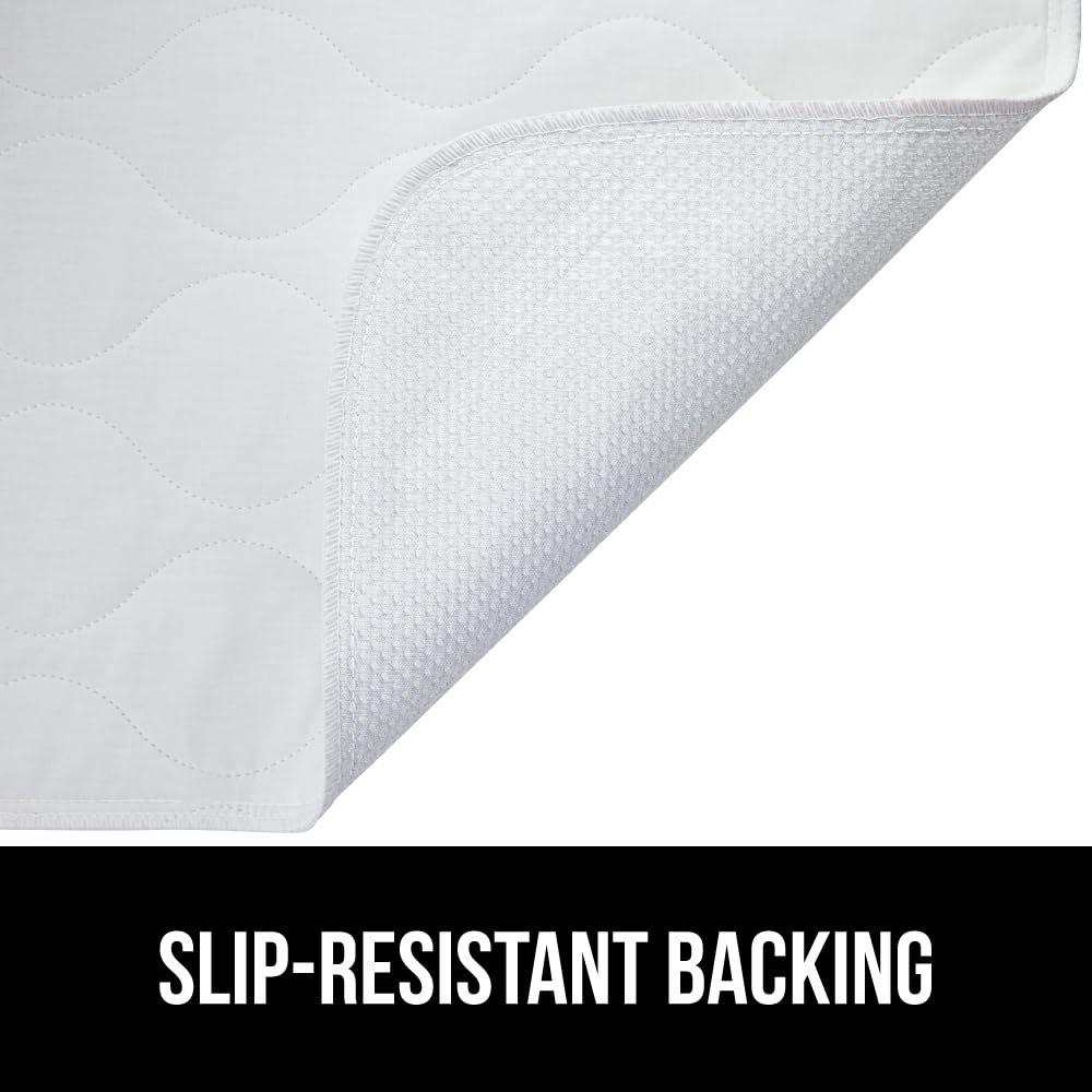 GORILLA GRIP detalle de bordes con barrera impermeable, evita fugas