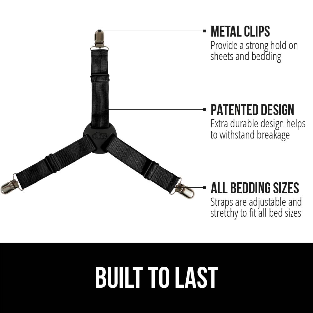 GORILLA GRIP primer plano del clip metálico que garantiza sujeción fuerte