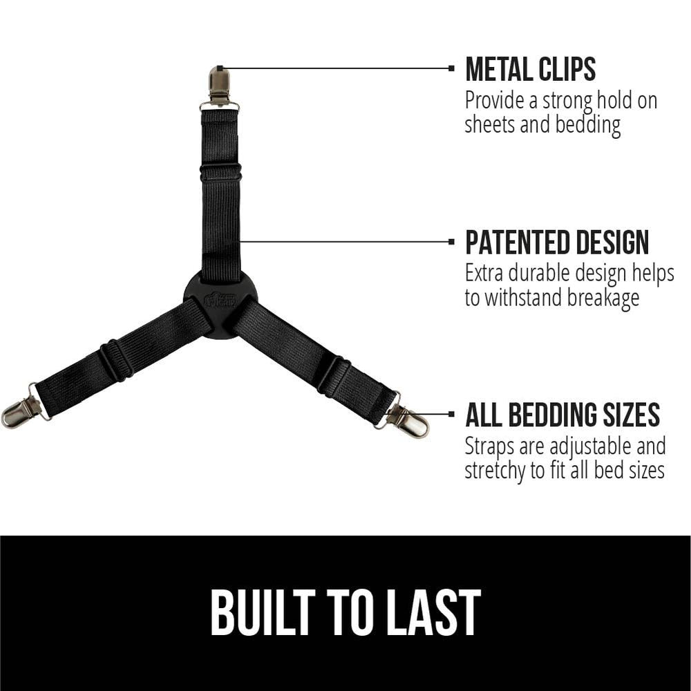 GORILLA GRIP primer plano del clip metálico que garantiza sujeción fuerte