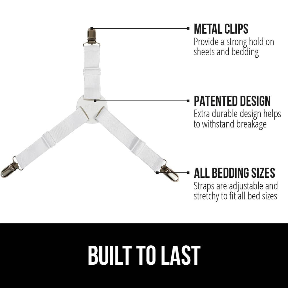 GORILLA GRIP clip metálico circular en primer plano, agarre seguro y duradero