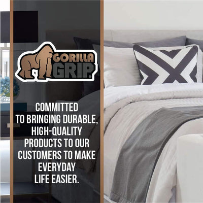 GORILLA GRIP etiqueta del empaque con instrucciones y beneficios visibles