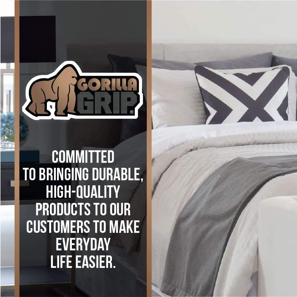 GORILLA GRIP etiqueta del empaque con instrucciones y beneficios visibles