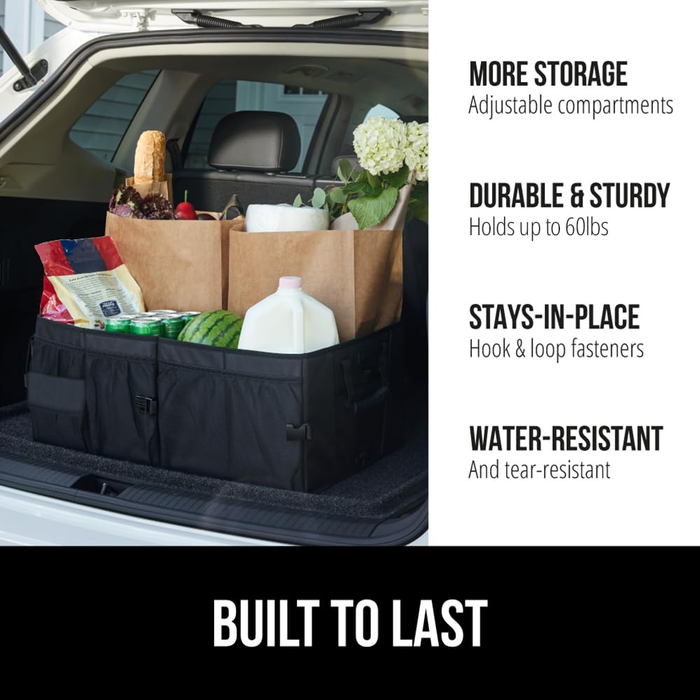 GORILLA GRIP instalado en maletero de SUV con carga organizada y segura