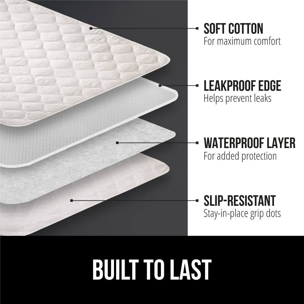 GORILLA GRIP detalle de la textura superior acolchada, confort suave