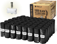 GORILLA SUPPLY frente del paquete de 1000 bolsas para ahorro y conveniencia