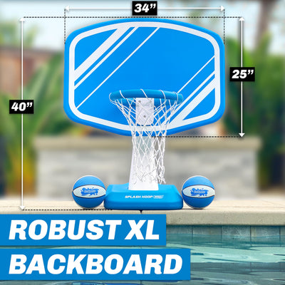 GoSports two water basketballs and pump included for instant play