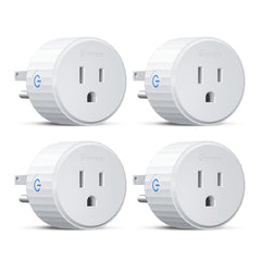 Govee enchufe frontal pack 4 mostrando los cuatro tomas para control inteligente