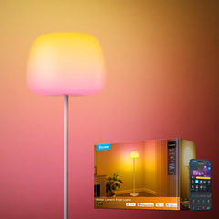 Govee front view of lantern lamp showing halo gradient and elegant silhouette for mood lighting