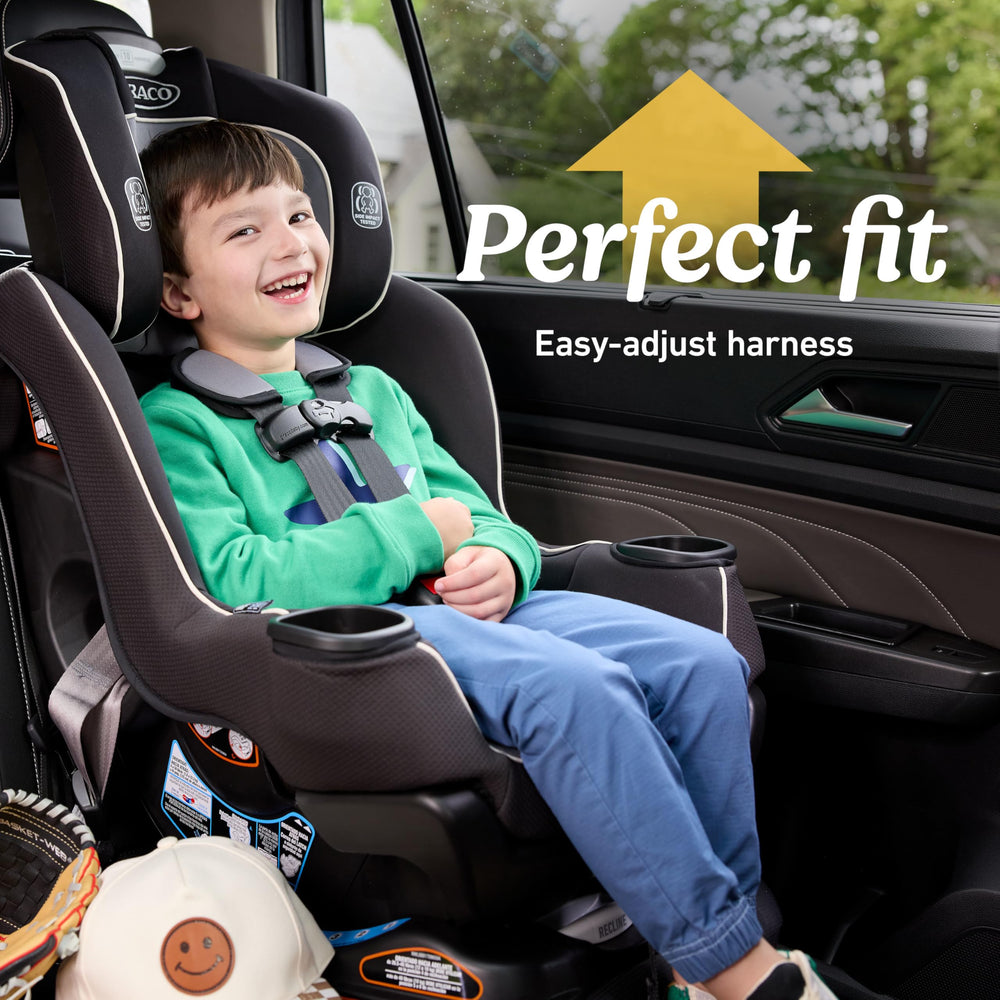 Graco Extend2Fit bolsillos para guardar arnés facilitan colocar al bebé