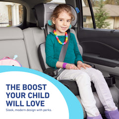 Graco Freya adjustable headrest being raised to optimize head support benefit