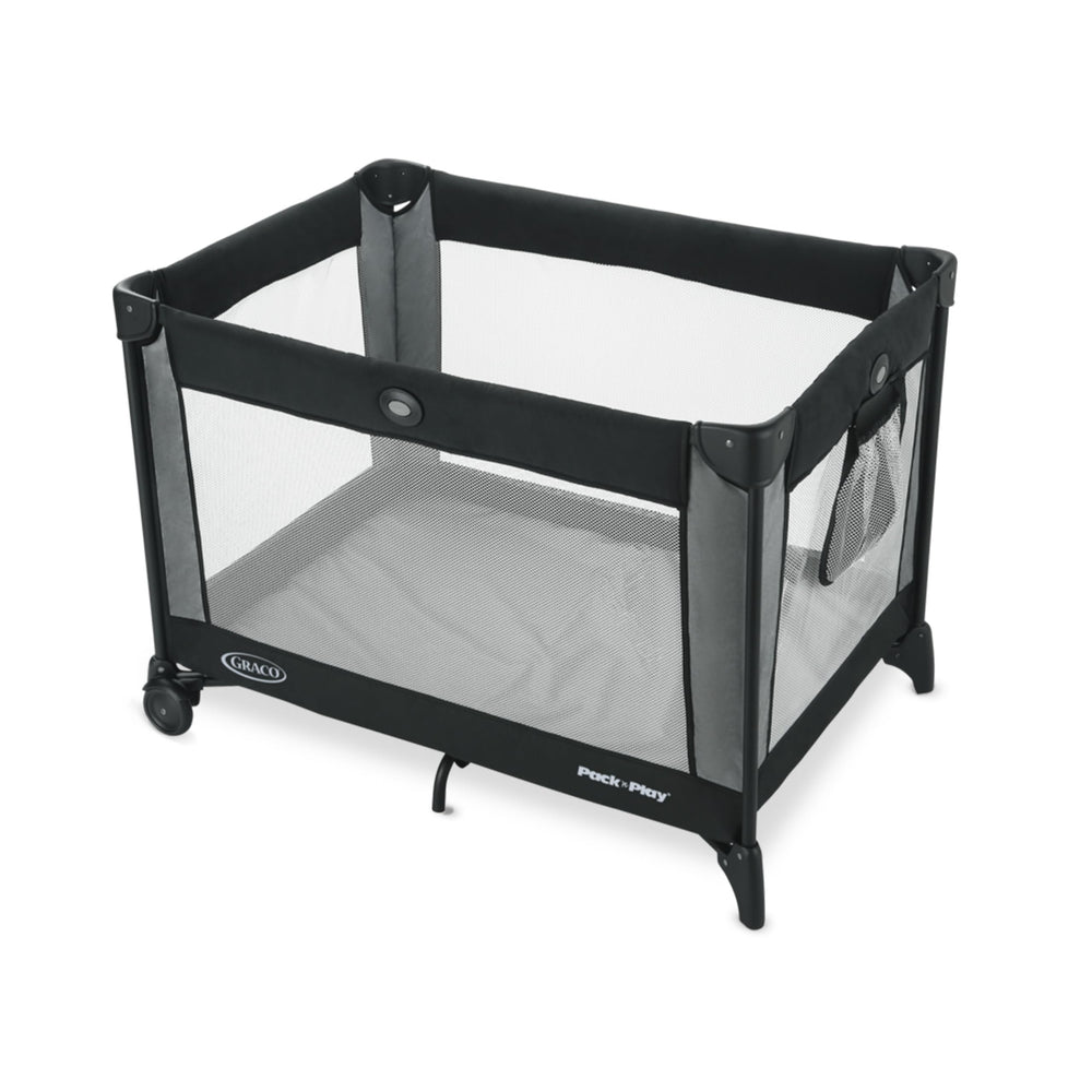 Graco Kolb front view showing full mesh and roomy interior for safe play
