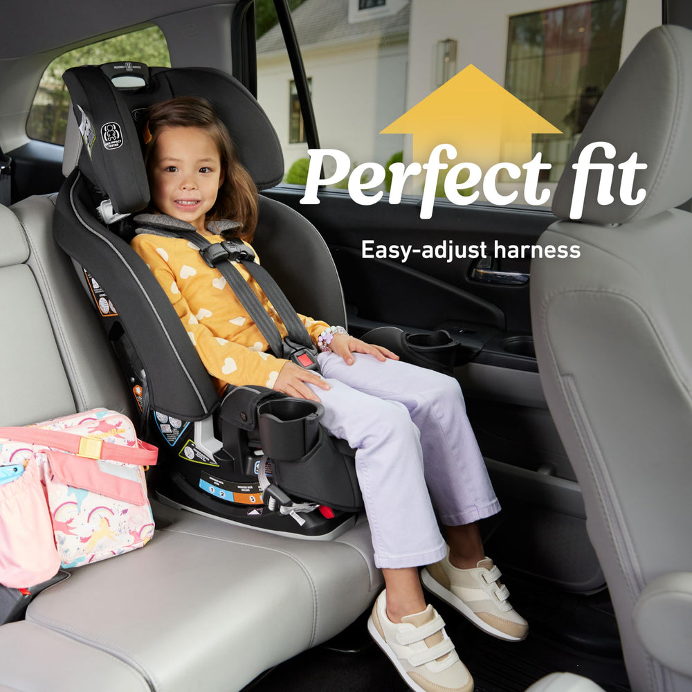 Graco SlimFit como booster de respaldo alto, transición práctica y estable