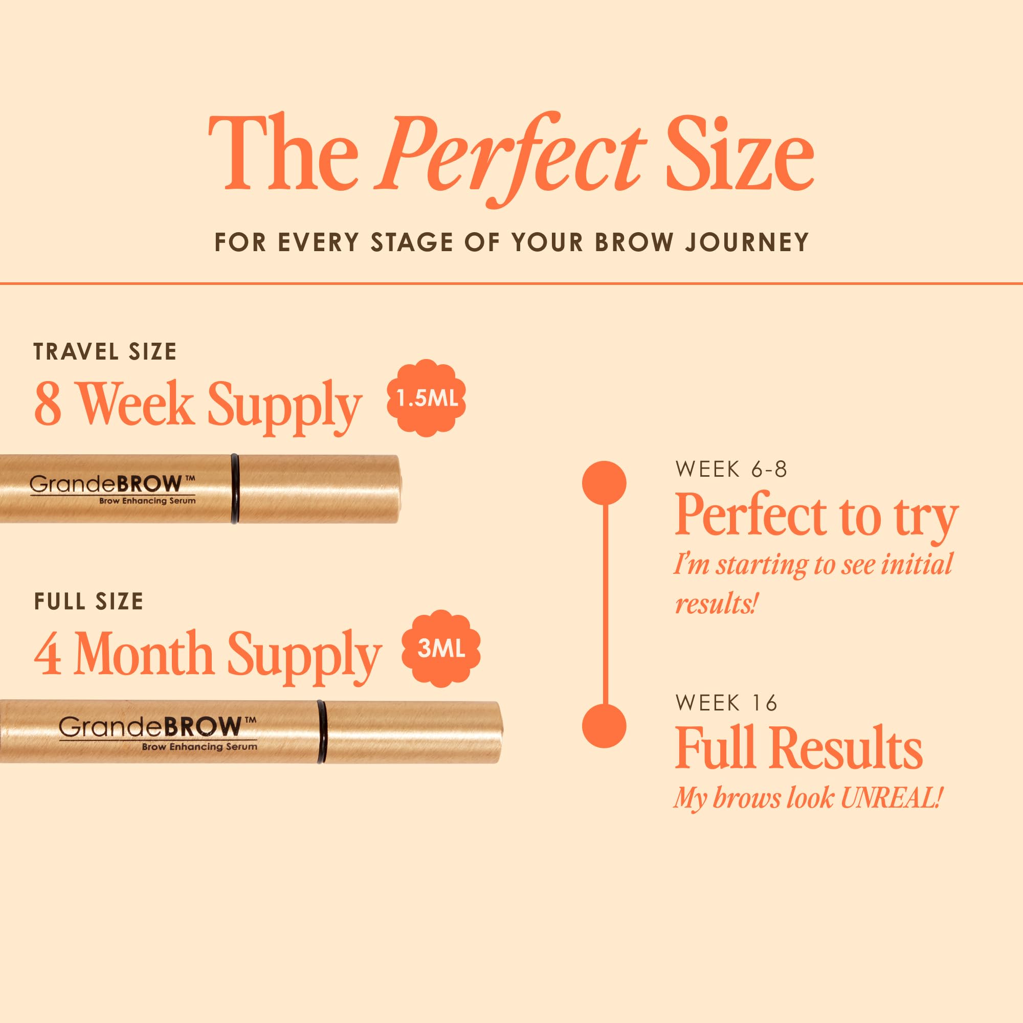 Grande Cosmetics mujer con cejas definidas estilo de vida y confianza