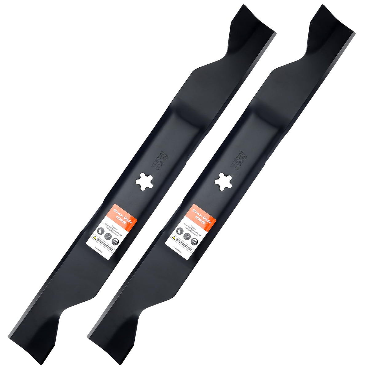 Grasscool blade front view showing full 23-inch profile and fit benefit