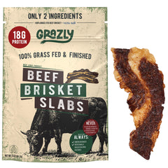 Grazly bolsa frontal mostrando paquete de 5 oz con calidad steakhouse
