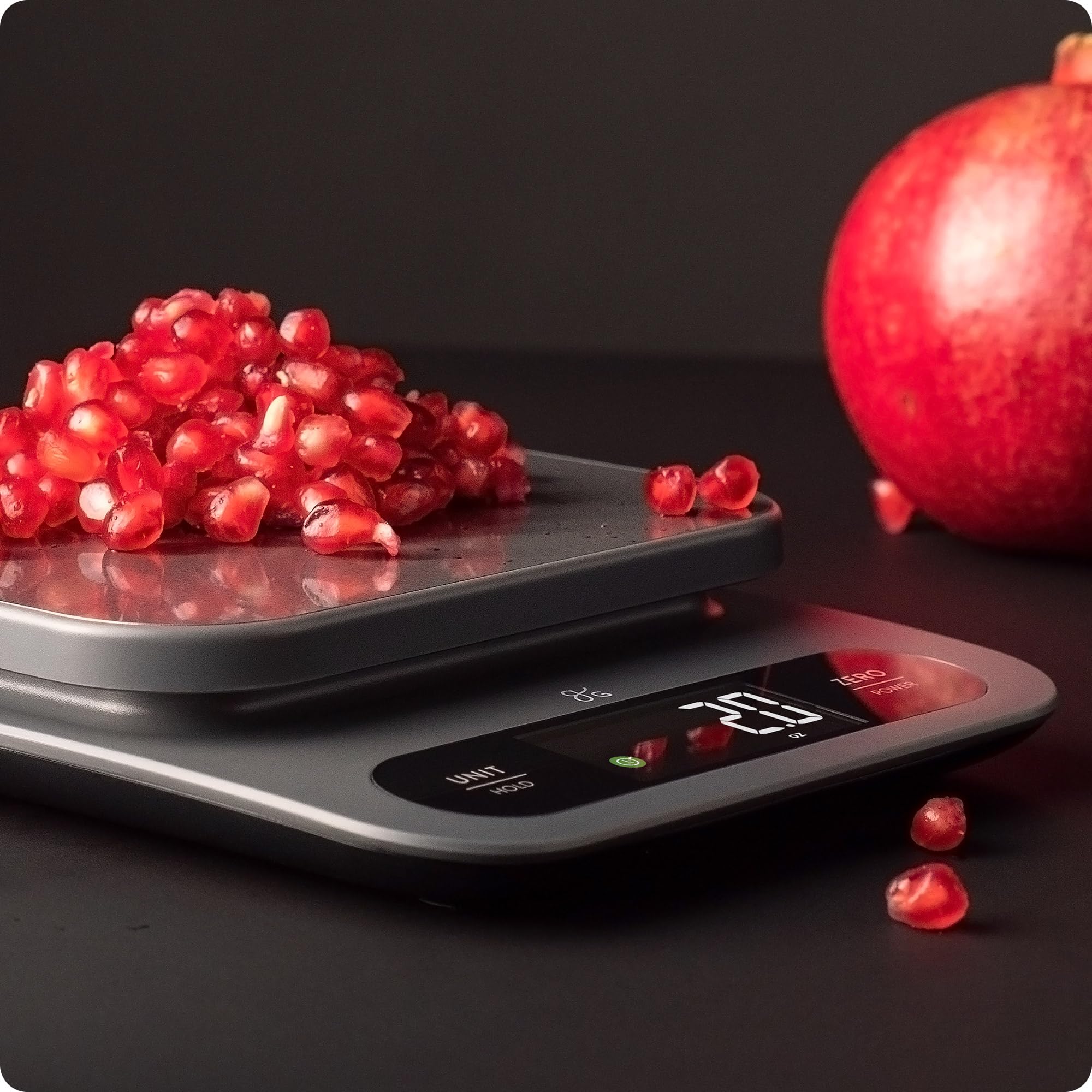 Greater Goods en entorno de cocina con ingredientes, práctica para meal prep