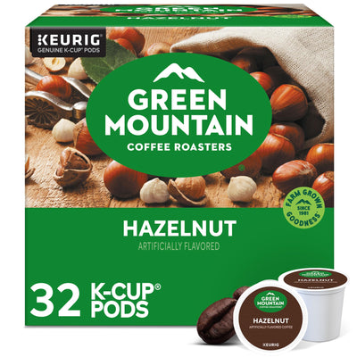 Green Mountain Coffee Roasters front packaging showing product and brand benefits