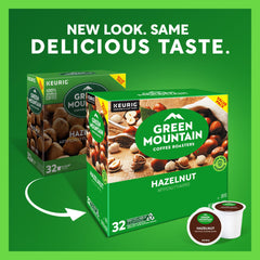 Green Mountain Coffee Roasters K-Cup close-up showing sealed pod freshness