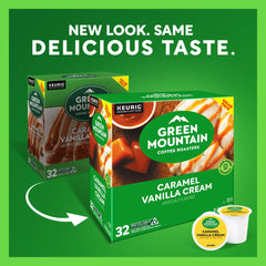 Green Mountain Coffee Roasters detalle de cápsula K-Cup mostrando sello que mantiene frescura