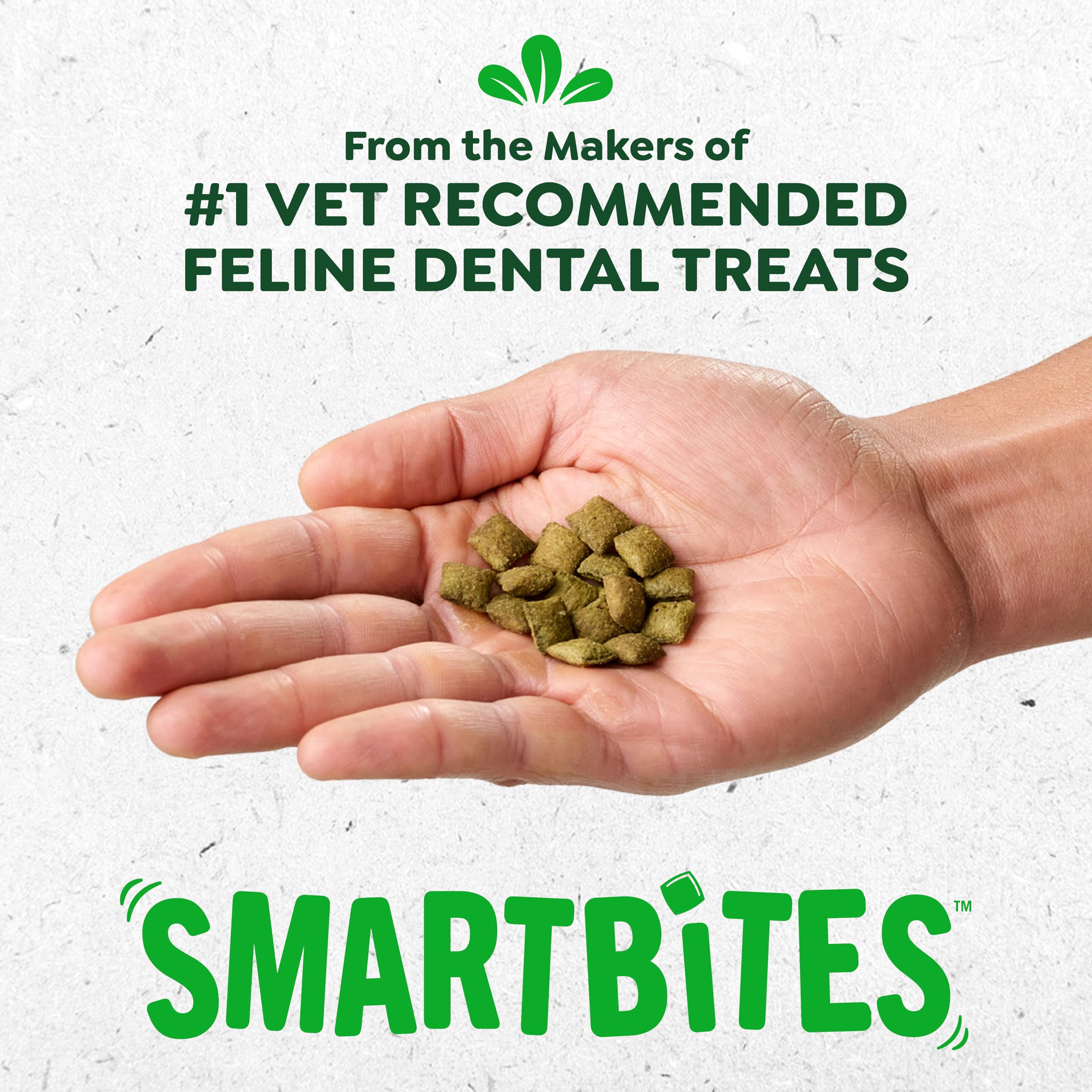 Greenies lista de ingredientes naturales visible, tranquilidad para dueños
