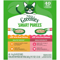 Greenies empaque frontal mostrando 40 unidades y beneficios visibles
