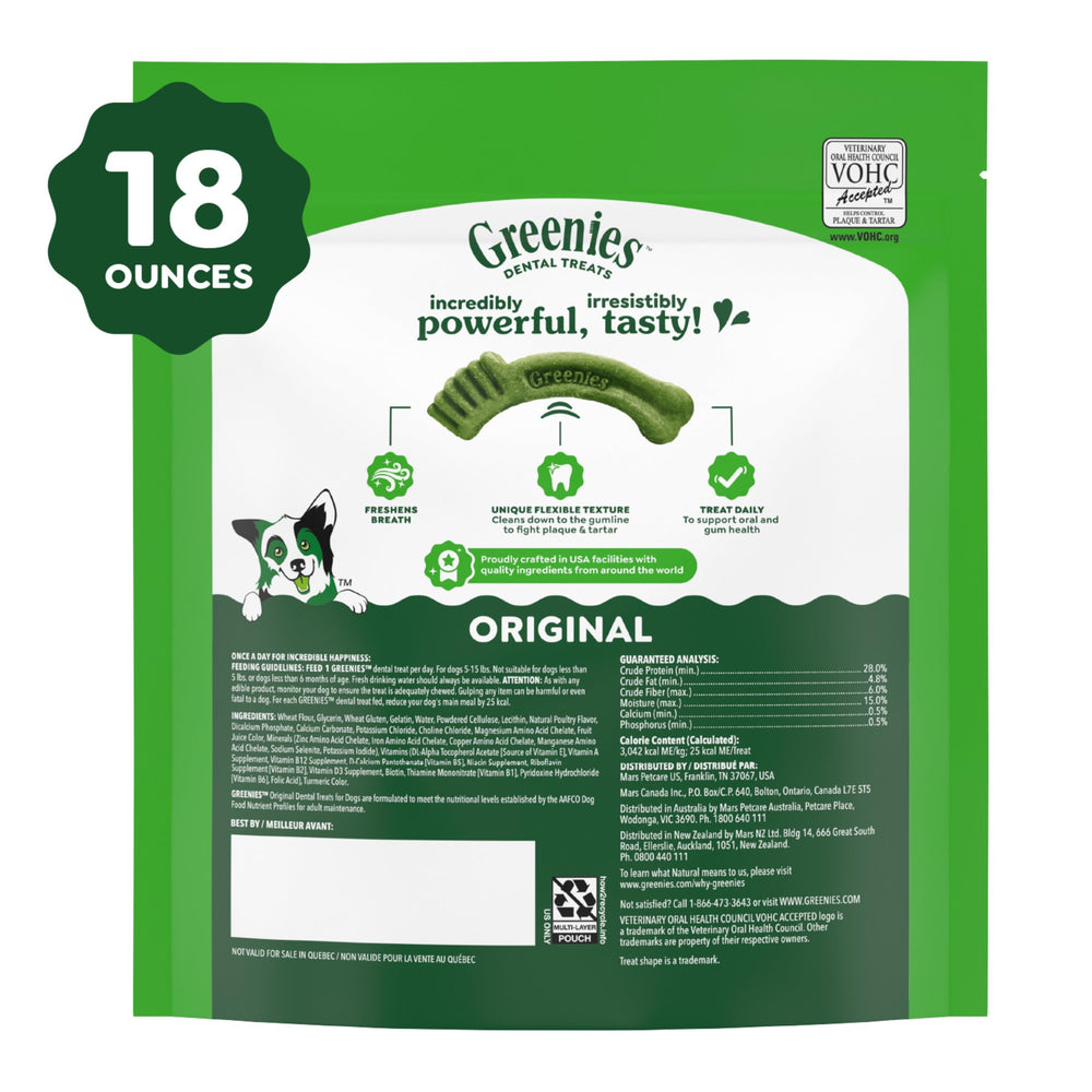 Greenies en contexto de rutina diaria ilustrando cuidado dental regular