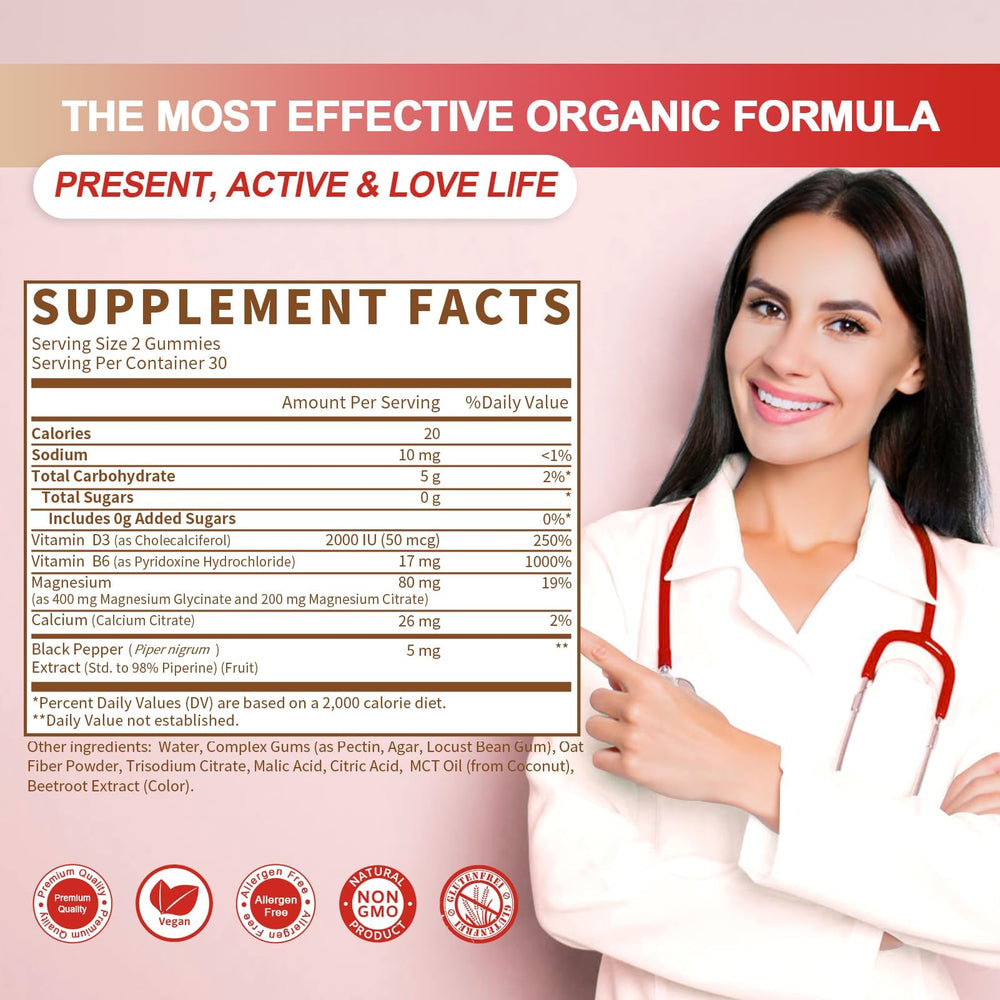 GREENPEOPLE etiqueta nutricional legible mostrando magnesio 400 mg y vitaminas