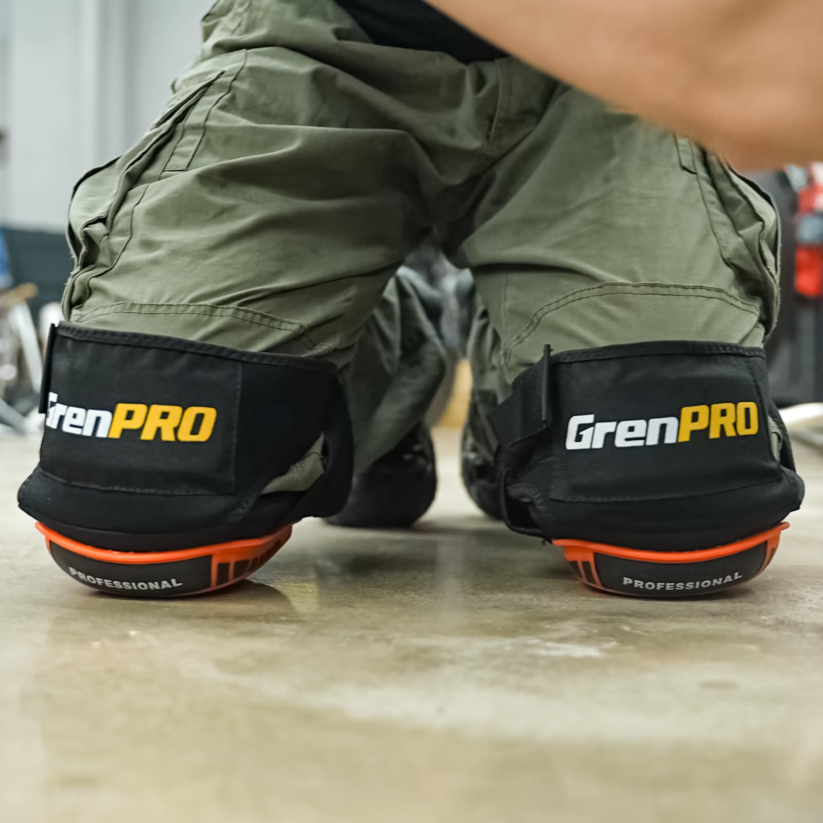 GRENPRO correas anchas mostrando ajuste seguro y anti-deslizante