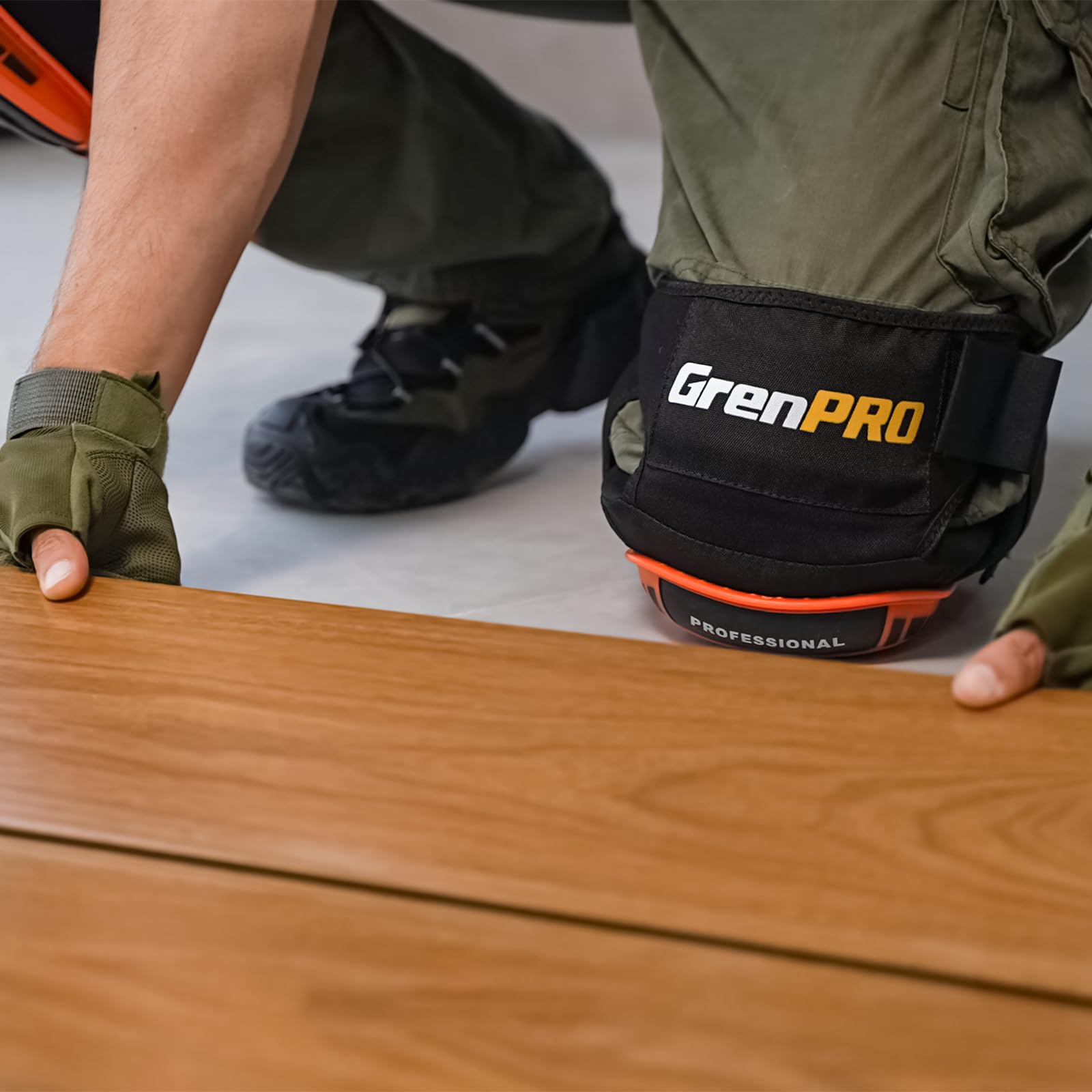 GRENPRO primer plano del núcleo de gel mostrando amortiguación duradera