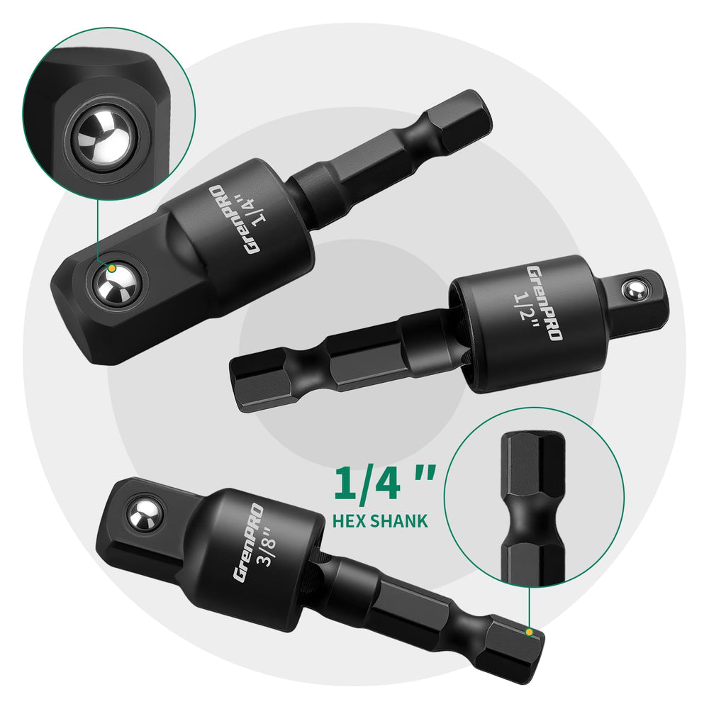 GRENPRO acero cromo vanadio mostrando acabado resistente al impacto