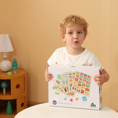 GR GRINNNIE textura y vetas de madera, acabado liso y seguro para niños