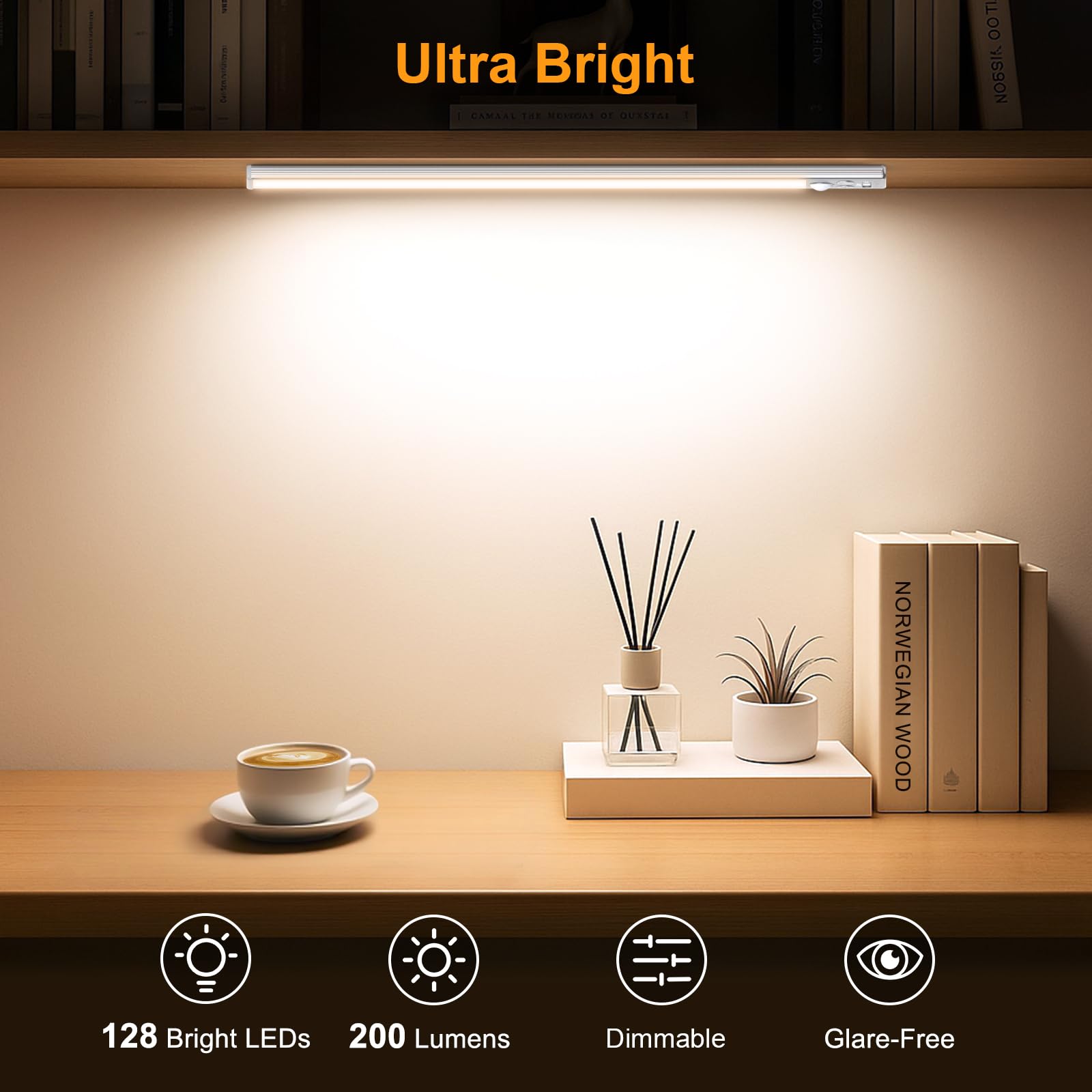 Gritin luz encendida en modo sensor destacando activación automática