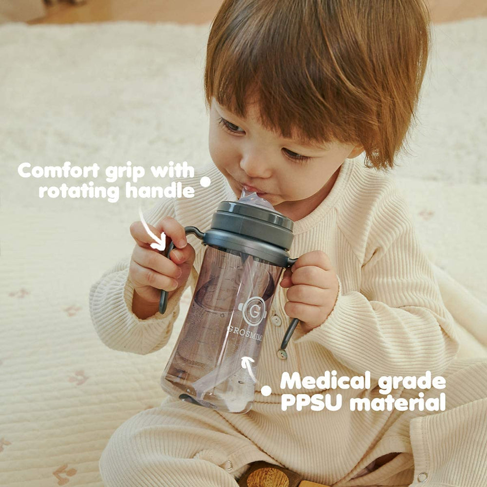 GROSMIMI rotating handle in motion, ergonomic wrist protection for toddlers