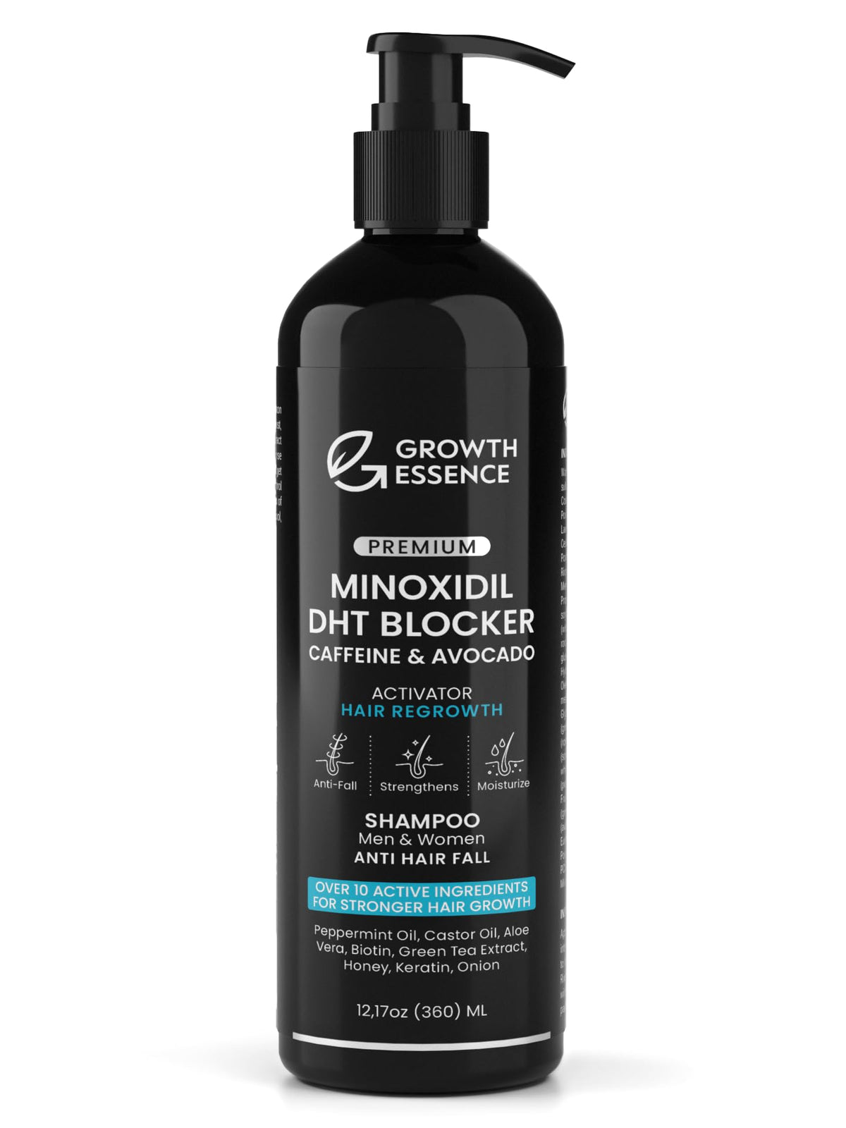 Growth Essence frontal del envase mostrando diseño y precio