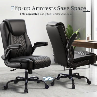 GTPOFFICE silla en uso frente a escritorio en ambiente real