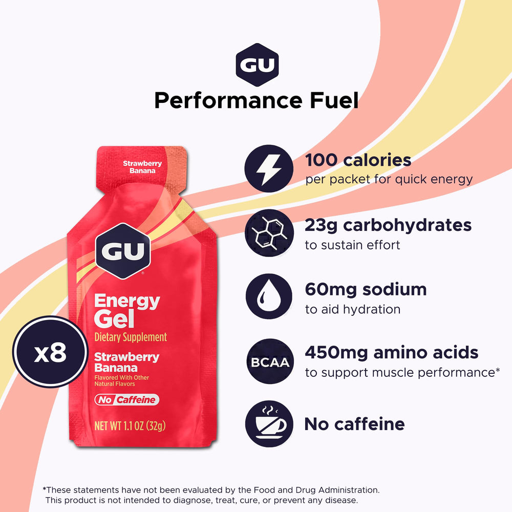GU Energy gel textura del contenido destacando fácil ingestión y consistencia