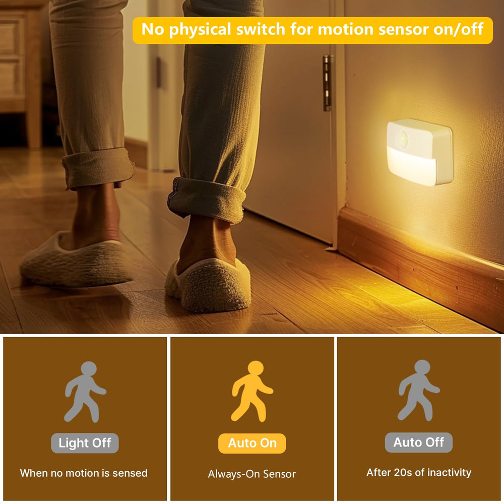 Guankai luz encendida en escalera mostrando iluminación automática y cálida