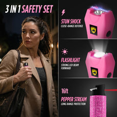 Guard Dog Security detalle de la carcasa "Bling It On" con acabado brillante y resistencia